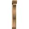 Ekena Millwork Funston Slat Rough Sawn Bracket w/ Offset Brace, Western Red Cedar, 6"W x 28"D x 40"H BKT0604X28X40FST06RWR - alternate 4